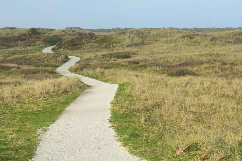 Tromppad door de Hollumer Duinen