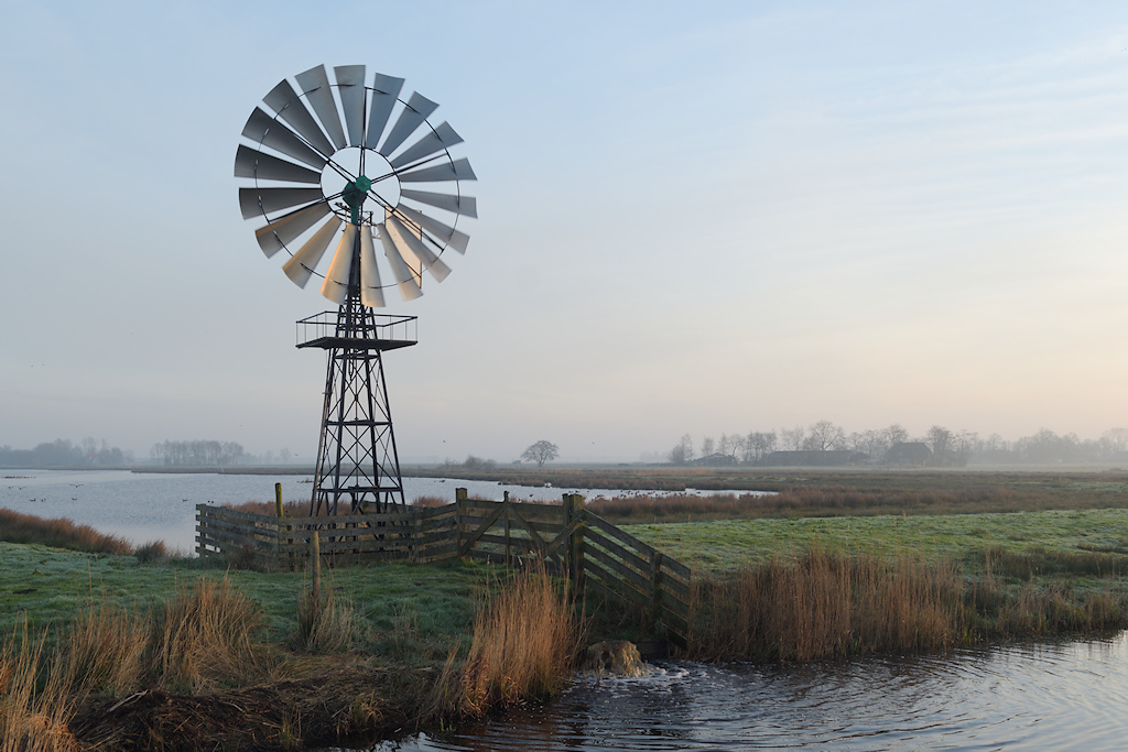 Windmotor in de Jan-Durkspolder
