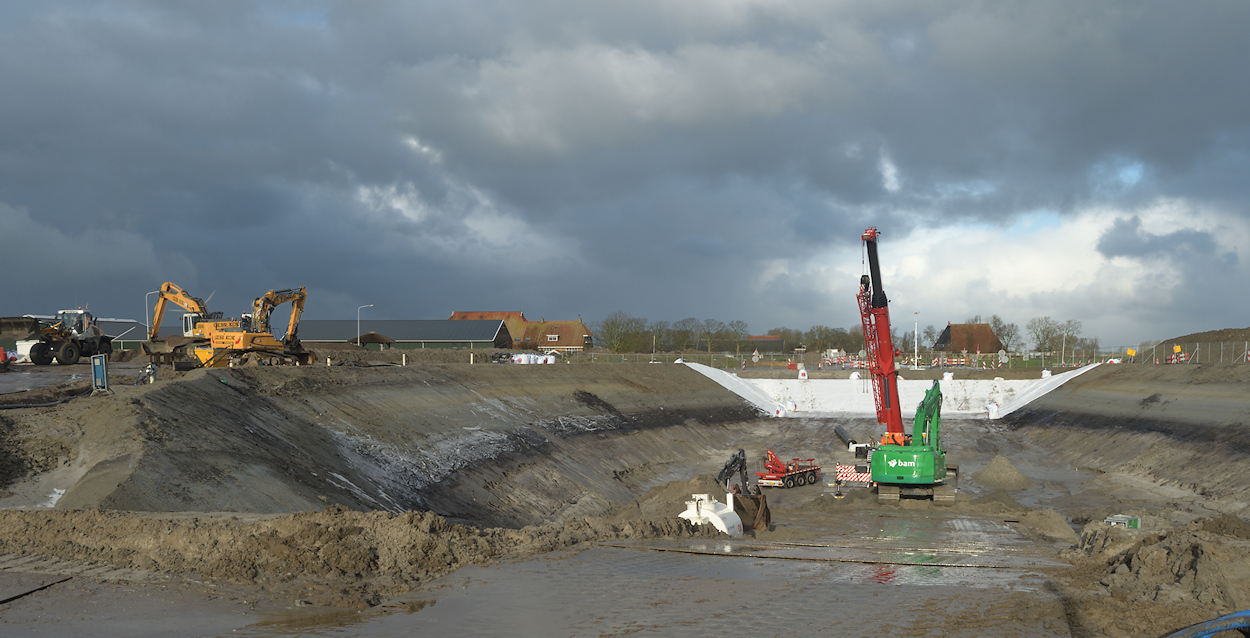 Veen in de bodem ten noorden van Wommels