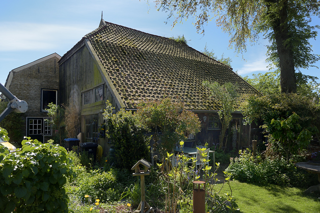 Blokschuur uit 1900 in Rien