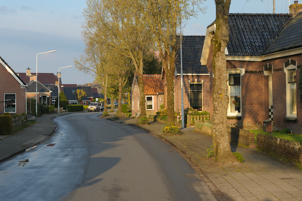 Aan de loop van wegen en de verkaveling kan de geschiedenis worden afgelezen