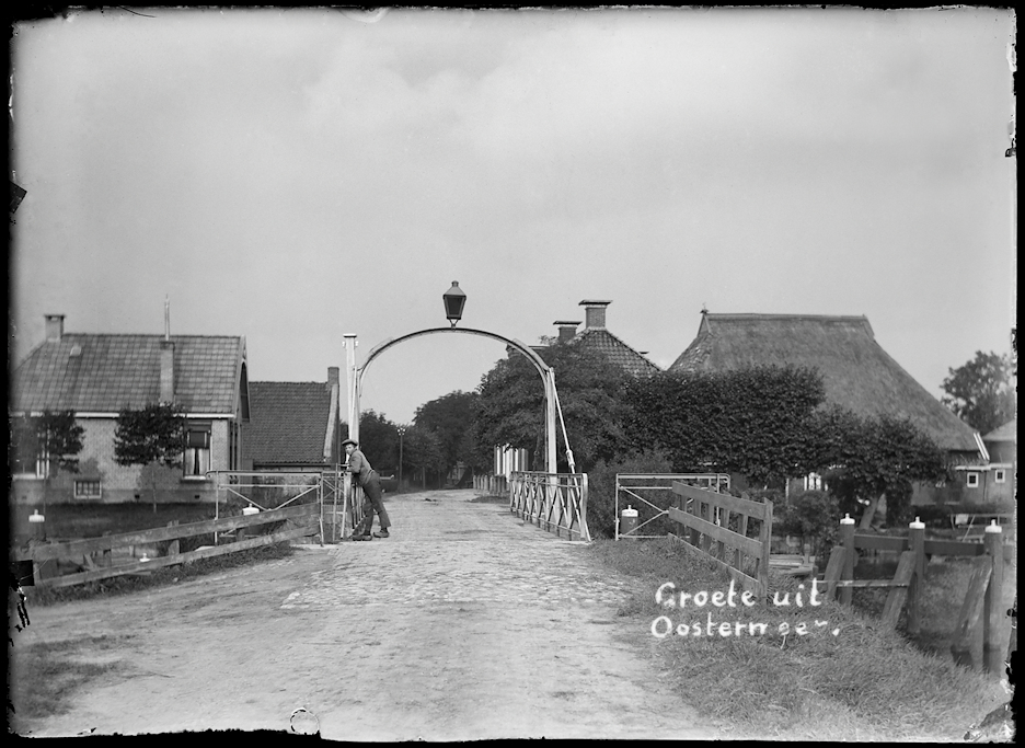 De oude brug van Eastermar