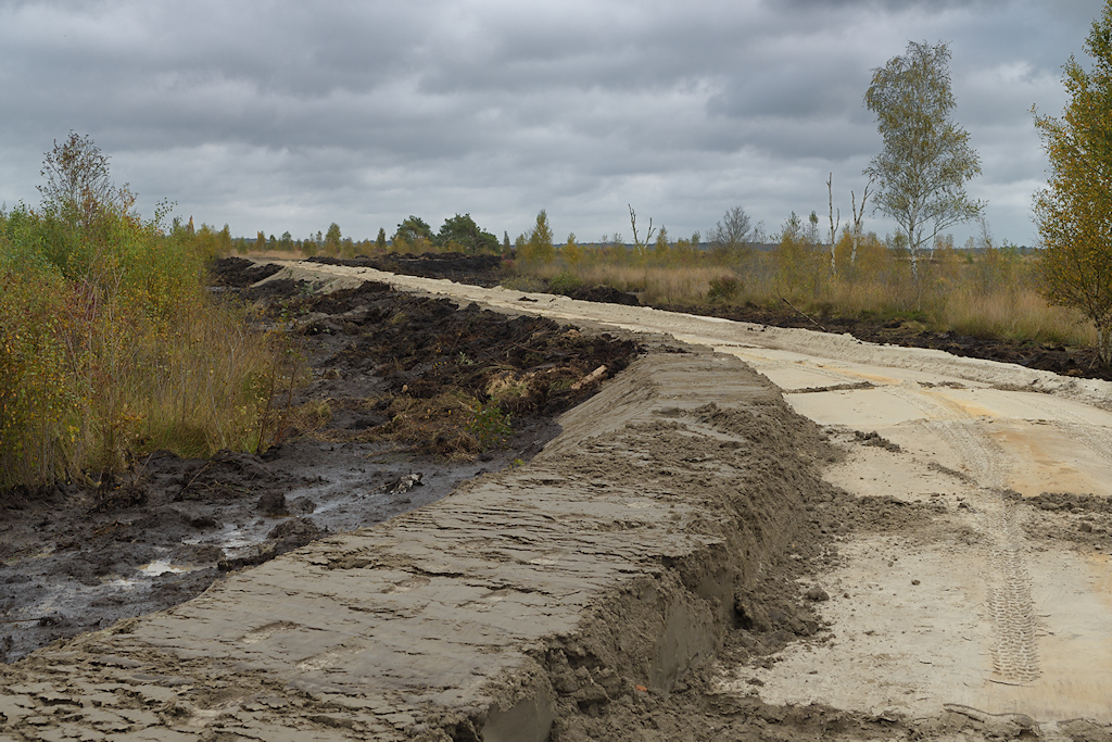 Nieuwe kade voor het vasthouden van gebiedseigen water