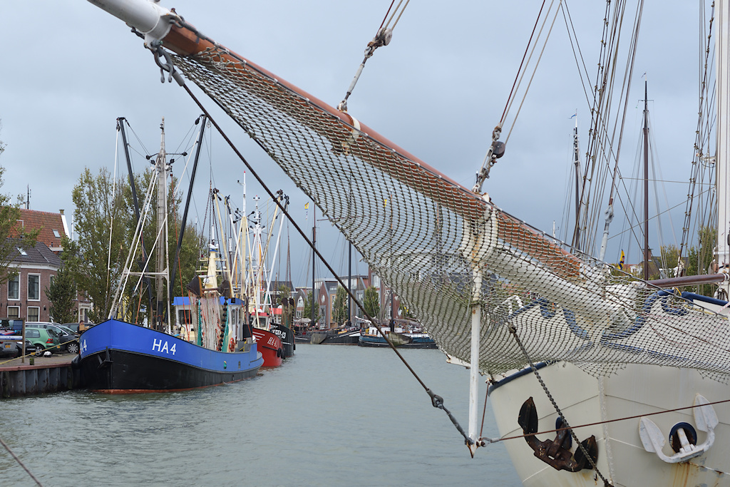 De Zuiderhaven in Harlingen