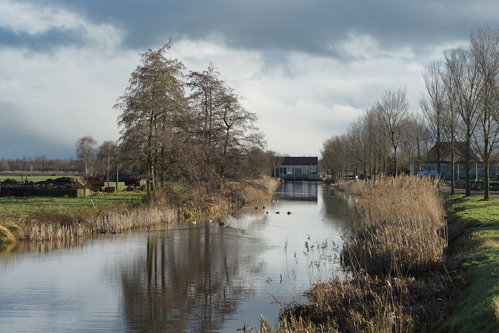 Haskerveenpolder, Doltesleat met gemaal de Welle