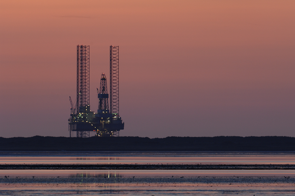 Industrile activiteiten rond de Waddenzee