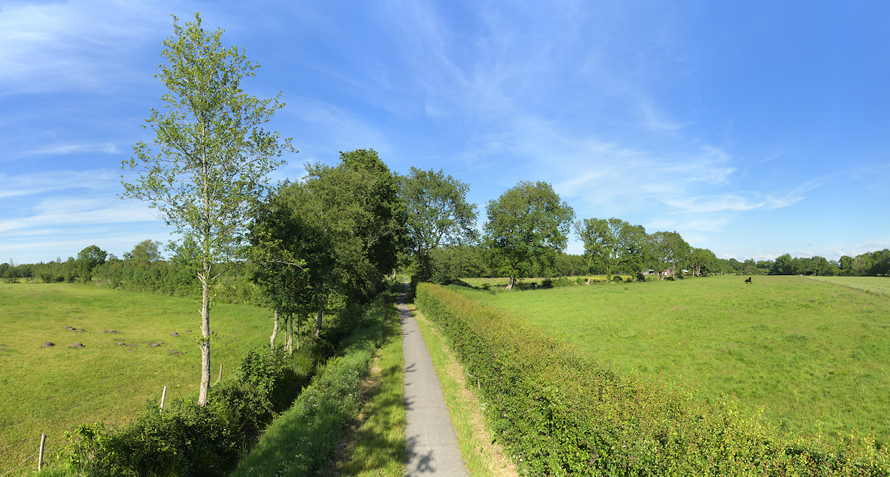 Het Poelepaad langs de Swadde