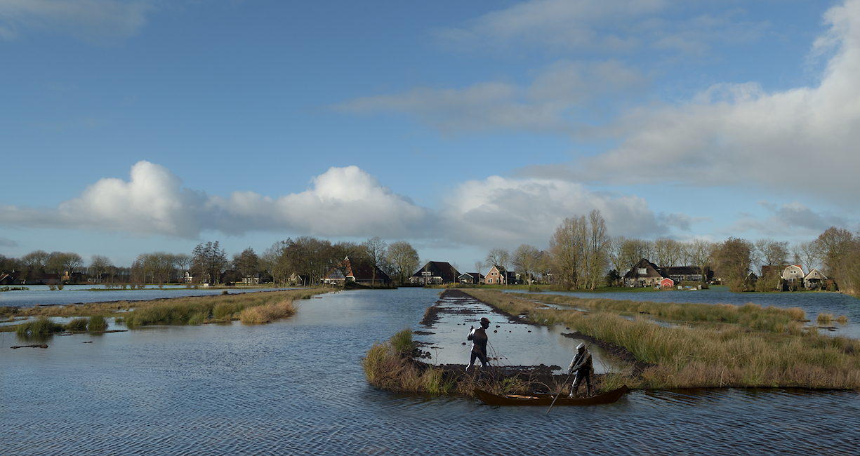 Fotomontage turfwinning