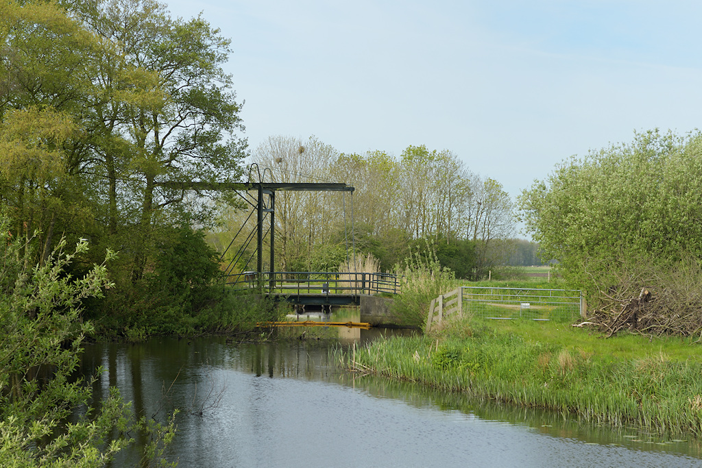 Brug over de Schipsloot bij Terwispel