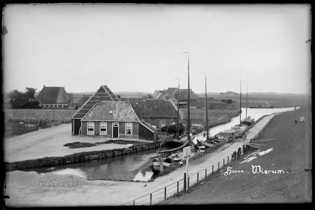 De haven van Wierum