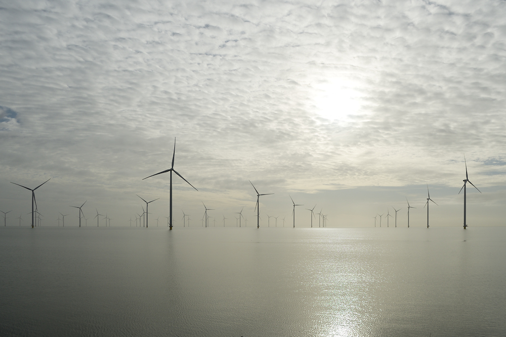 Windpark Frysln in het IJsselmeer