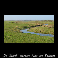 de Slenk tussen Nes en Ballum