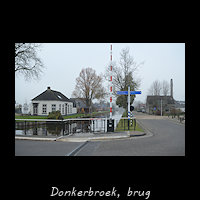 Donkerbroek, brug over Opsterlandse Compagnonsvaart