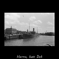 Harlingen, de ss Leeuwarden in het Dok