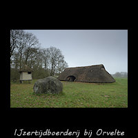 IJzertijdboerderij bij Orvelte