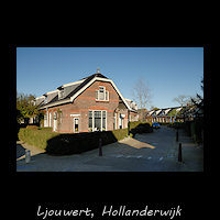 Hollanderwijk in Leeuwarden, ontworpen door W.C. de Groot