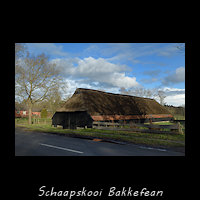 Historische schaapskooi bij Bakkefean