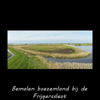 Bemalen boezemlanden aan de Frijgerssleat