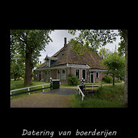 Datering van boerderijen