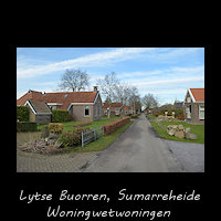 Woningwetwoningen aan de Lytse Buorren in Sumarreheide