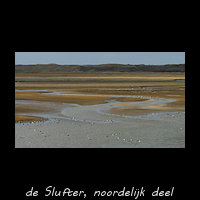 Het afgesloten noordelijke deel van de Slufter