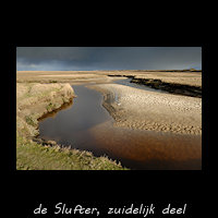 Het toegankelijke zuidelijke deel van de Slufter