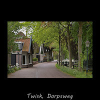 Dorpsweg in Twisk