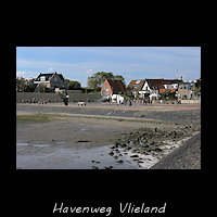 Omgeving van de haven van Vlieland