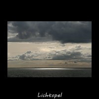 Lichtspel boven de Wadden