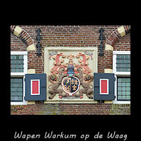 Het stadswapen met Leeuwen van Workum