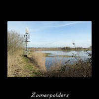 Zomerpolder aan de Wide Ie in de Alde Feanen