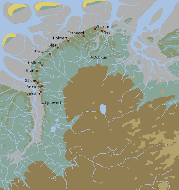 De kwelderwal langs de Waddenkust